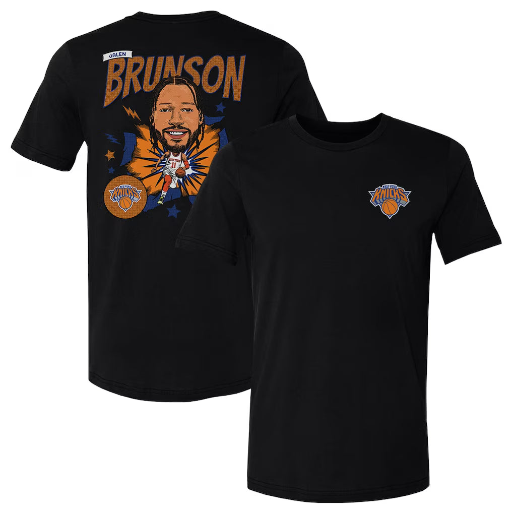 NYK 2026 Basketball Jalen Brunson Printed T-Shirt