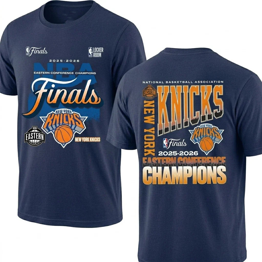 NYK 2026 NBA Finals Printed T-Shirt V4